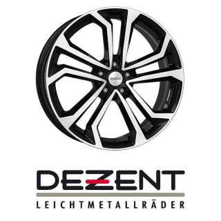 Dezent TA 7,5x19 5/114,3 ET40 Black/poliertshed