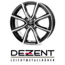 Dezent TN 5,5x15 4/100,0 ET35 Black/poliertshed
