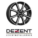 Dezent TN 6,5x17 4/100,0 ET47 Black/poliertshed