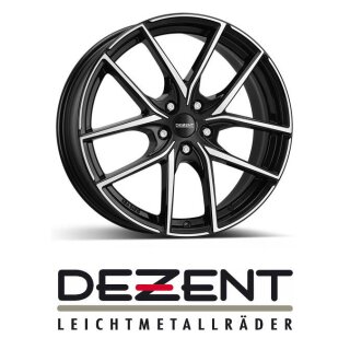 Dezent TO 7,5x18 5/114,3 ET52 Black/poliertshed