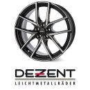 Dezent TO 8x19 5/108,0 ET45 Black/poliertshed