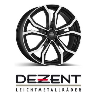 Dezent TV 8x18 5/112,0 ET45 Black/poliertshed
