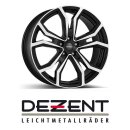 Dezent TV 8x18 5/112,0 ET45 Black/poliertshed