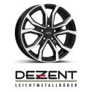 Dezent TV-Trailer 6,5x17 5/112,0 ET30 Black/poliertshed