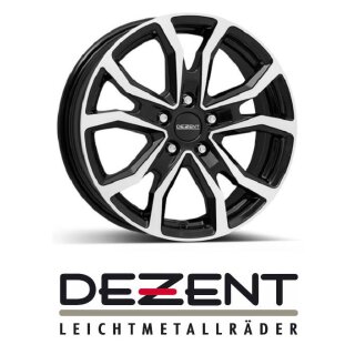Dezent TV-Trailer 6x15 5/112,0 ET30 Black/poliertshed