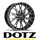 Dotz Fuji 7,5x19 5/112,0 ET48 Black/poliertshed