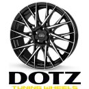 Dotz Fuji 9x20 5/112,0 ET42 Black/poliertshed