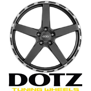 Dotz MarinaBay 9,5x19 5/112,0 ET45 Gunmetal/poliertshed Lip