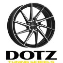 Dotz Spa 8x18 5/112,0 ET40 Black/poliertshed