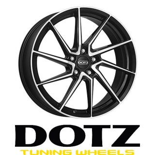 Dotz Spa 8x18 5/114,3 ET48 Black/poliertshed