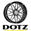 Dotz Suzuka 8,5x19 5/120,0 ET47 Black/poliertshed