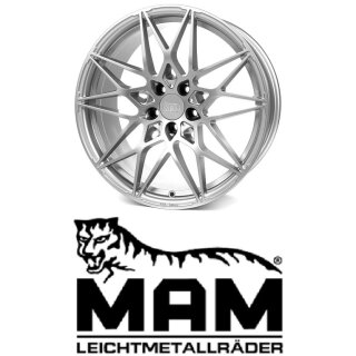 MAM B2N 8,5x19 5/112,0 ET45 Silver Painted