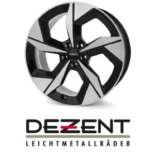 Dezent AO 8x20 5/112,0 ET45 Black/poliertshed