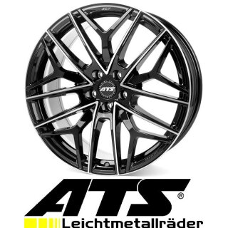 ATS PASSION 10x21 5/130 ET36 diamant-schwarz frontpoliert