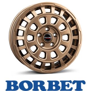 Borbet CW7 7,5x18 6/120 ET45 bronce matt