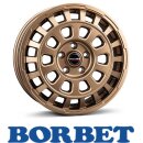 Borbet CW7 7,5x18 6/120 ET45 bronce matt