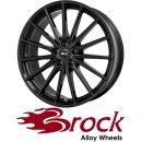 Brock B43 9x20 5/112 ET34 Schwarz Glanz