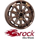 Brock B45 8x20 6/120 ET45 Bronze Copper Matt