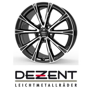 Dezent AR dark 9x19 5/112 ET58 Black/polished