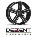 Dezent KG dark 7,5x17 5/112 ET38 Black/polished