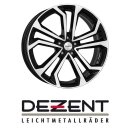 Dezent TA dark 8x20 5/114.3 ET48 Black/polished