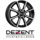 Dezent TN dark 5,5x15 4/100 ET40 schwarz poliert