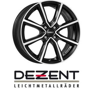 Dezent TN dark 6x16 4/108 ET23 schwarz poliert