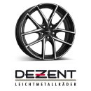 Dezent TO dark 7x17 5/112 ET47 Black/polished