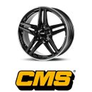 CMS C29-AERO 9,5x19 5/112 ET51 Diamond Rim Black Gloss