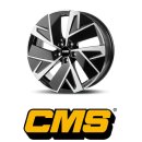 CMS C32-AERO 8x19 5/120 ET45 Diamond Black Gloss
