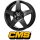 CMS C34 7,5x19 5/112 ET40 Complete Black Gloss