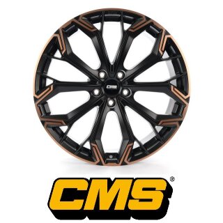 CMS C37 8x19 5/112 ET45 Diamond Black Copper