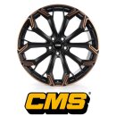 CMS C37 8x19 5/120 ET58.1 Diamond Matt Black
