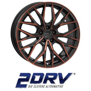 2DRV by Wheelworld WH37 8,5x20 5/112 ET25 Black Copper full machined