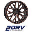 2DRV by Wheelworld WH37 8,5x20 5/112 ET25 Black Copper...