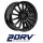 2DRV by Wheelworld WH39 10,5x22 5/112 ET20 Black glossy painted