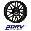 2DRV by Wheelworld WH43 9x20 5/112 ET48 Black glossy painted