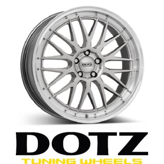 Dotz Bilbao blaze 8x17 5/120 ET34 Silver/polished lip