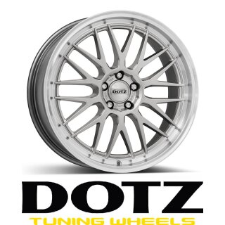 Dotz Bilbao blaze 8x19 5/120 ET45 Silver/polished lip
