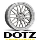 Dotz Bilbao blaze 8x20 5/112 ET47 Silver/polished lip