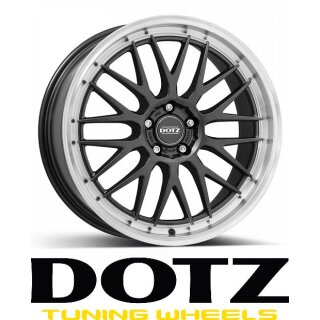 Dotz Bilbao dark 8x17 5/120 ET34 Gunmetal/polished lip