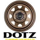Dotz Dakar bronze 7x16 5/165,1 ET8 Bronze matt