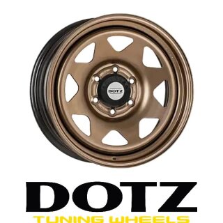 Dotz Dakar HD bronze 7x17 6/120,0 ET44 Bronze matt