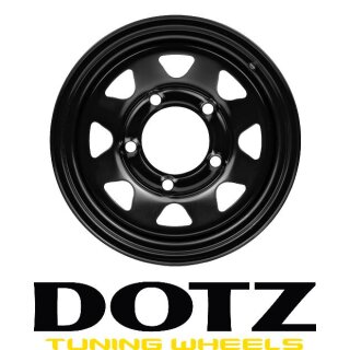 Dotz Extreme dark 8x16 5/114,3 ET-20 Black