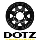 Dotz Extreme dark 8x17 6/139,7 ET-30 Black