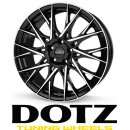 Dotz Fuji dark 7,5x18 5/100 ET51 Black/polished