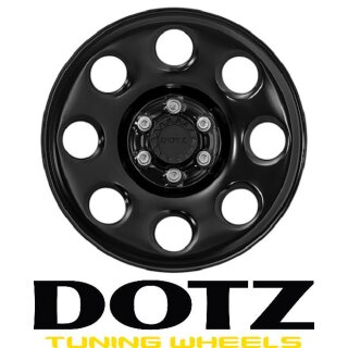Dotz Outland black 8x18 6/130 ET45 Black