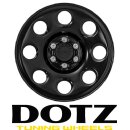 Dotz Outland black 8x18 6/130 ET45 Black