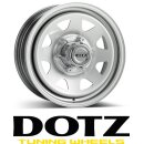 Dotz Pharao 6x15 5/139,7 ET45 Silver