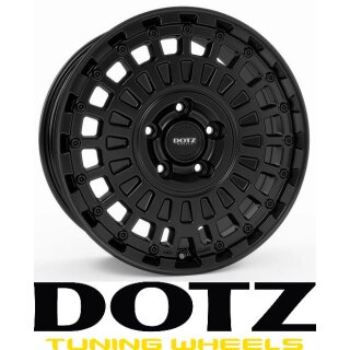 Dotz Talara black 8x18 5/127 ET43 Black matt